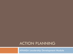 Action Planning