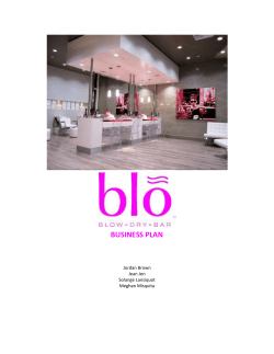 blow dry bar (blo) - Edwards School of Business