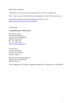 UQ284881OA - UQ eSpace