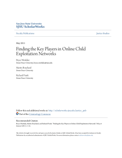 Finding the Key Players in Online Child Exploitation Networks