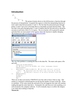 Locate Fortran and C