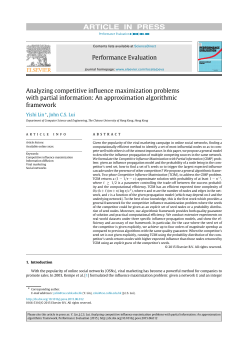 Analyzing Competitive Influence Maximization Problems with Partial