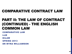 Law 002 - Dr. Myra Williamson
