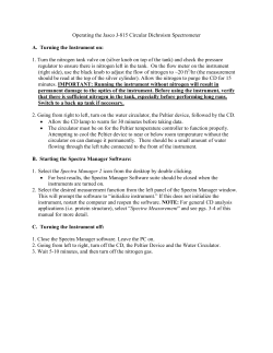 Instrument Usage Guide - USC School of Pharmacy Core Facilities