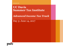 Advanced Income Tax Track