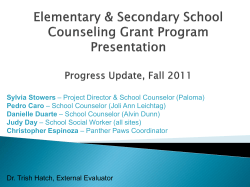 San Diego State School Counseling Program