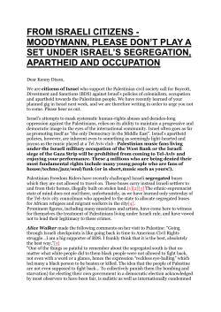 from israeli citizens - moodymann, please don`t play a set under