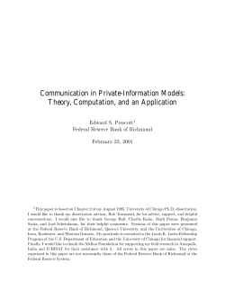 Communication in Private-Information Models: Theory, Computation