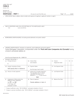 form b mortgage