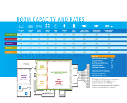 Capacities and Rates - Naples Conference Center