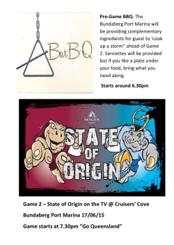 State of Origin 2015 Game 2