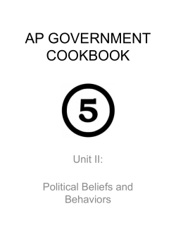ap government cookbook