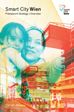 Smart City Wien - Framework Strategy - Overview