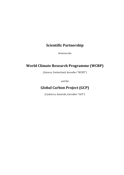 Scientific Partnership Agreement