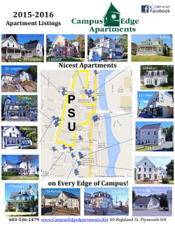 Nicest Apartments on Every Edge of Campus!