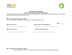 SED 1-5 Handout - Illinois State Board of Education