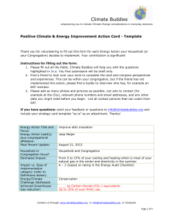 see action card - Climate Buddies