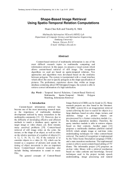Shape-Based Image Retrieval Using Spatio