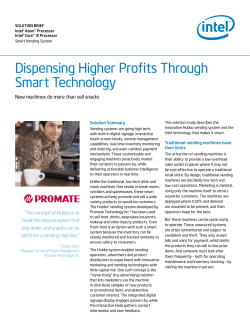 Dispensing Higher Profits Through Smart