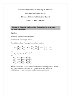 Parallel and Distributed Computing (ICTS 6301)