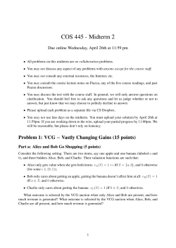 Midterm 2 - Cs.princeton.edu
