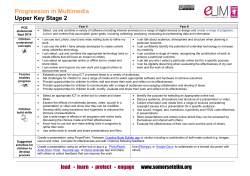 Multimedia UKS2 - Somerset Learning Platform