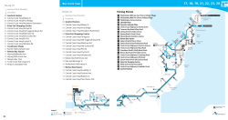 Bus route map Timing Points