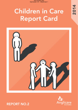 Children in Care Report Card