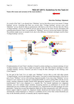 TIES 437 (2017): Guidelines for the Task-3-4