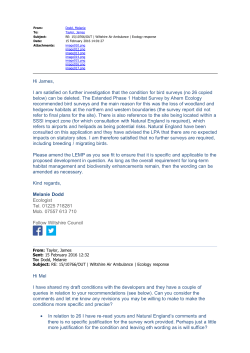 Hi James, I am satisfied on further investigation that the condition for