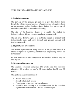 5. Courses 5.1. Basic study course