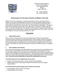 click - Maldon Town Council
