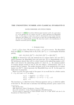 THE UNKNOTTING NUMBER AND CLASSICAL INVARIANTS II 1