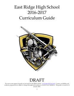 AP Electives - Lake County Schools