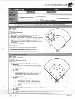 o On command, chosen player gets up quickly and runs left or right