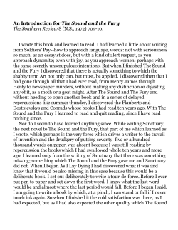 Faulkner, William - The Sound and the Fury