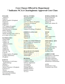 school profile - Seneca Township High School