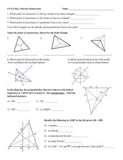 5.1-5.2 Day 3 Review Homework Name 1. Which point of