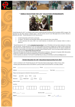education for life child sponsorship form