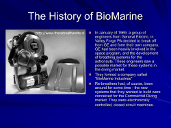 The History of BioMarine - United States Mine Rescue Association