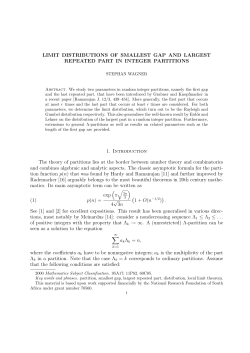 LIMIT DISTRIBUTIONS OF SMALLEST GAP AND LARGEST