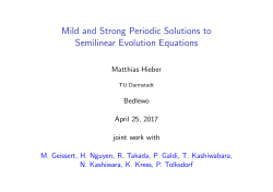 Mild and Strong Periodic Solutions to Semilinear Evolution Equations