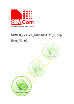 Smart Machine Smart Decision SIM800_Series_Embedded AT