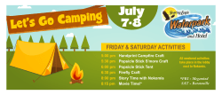 Let`s Go Camping - Soaring Eagle Waterpark and Hotel