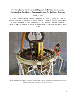 (DESpec): A Multi-Fiber Spectroscopic Upgrade of the Dark Energy