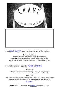 :: No GREAT HARVEST comes without the rest of the process