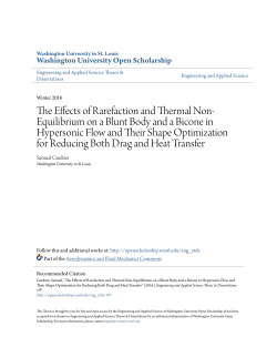 The Effects of Rarefaction and Thermal Non
