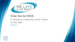 2016-04-08_SM18_Trim_Test_SamerYammine