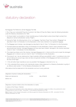 mishandled and/or damaged baggage claim form