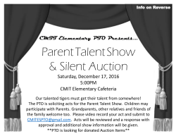 Talent Show Flyer